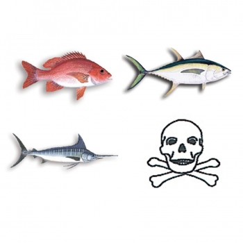 American Tackle Fish Decals