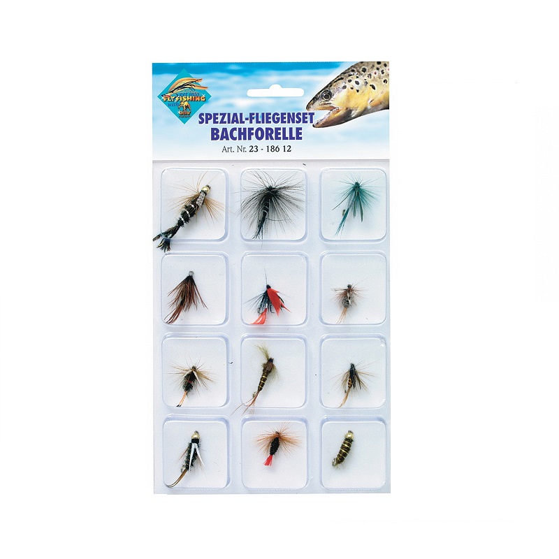 Behr Μύγες Σετ Fly Fishing 23-186 12