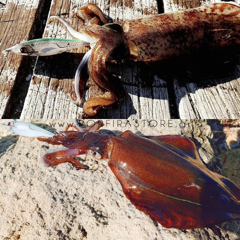 DTD Καλαμαριέρα Ballistic White Killer 3.0 - 90mm - 14.2gr Κόκκινη