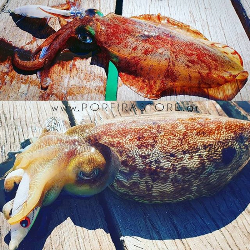 DTD Καλαμαριέρα Ballistic White Killer 3.0 - 90mm - 14.2gr Κόκκινη