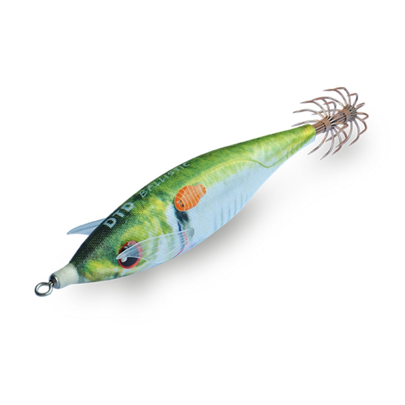 DTD Καλαμαριέρα Ballistic Real Fish 3.0 - 90mm - 14.2gr Sugarello Green