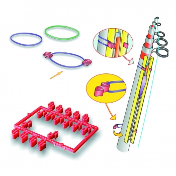 Stonfo Κλιπ Αρματωσιάς Καλαμιών Art.46