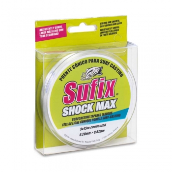 Sufix Πετονιά Taped Leader Shock Max 0.26-0.57mm