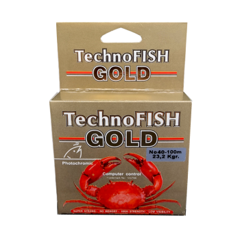 TechnoFISH Πετονιά Gold 100m